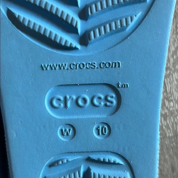 CROCS Blue Sandals Summer Comfort - Picture 7 of 7